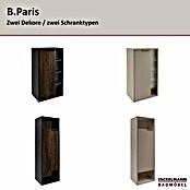 Fackelmann B.Paris Midischrank (B x T x H: 40,2 x 32 x 125,7 cm, Anschlag: Links, Cubanit Grau) | BAUHAUS