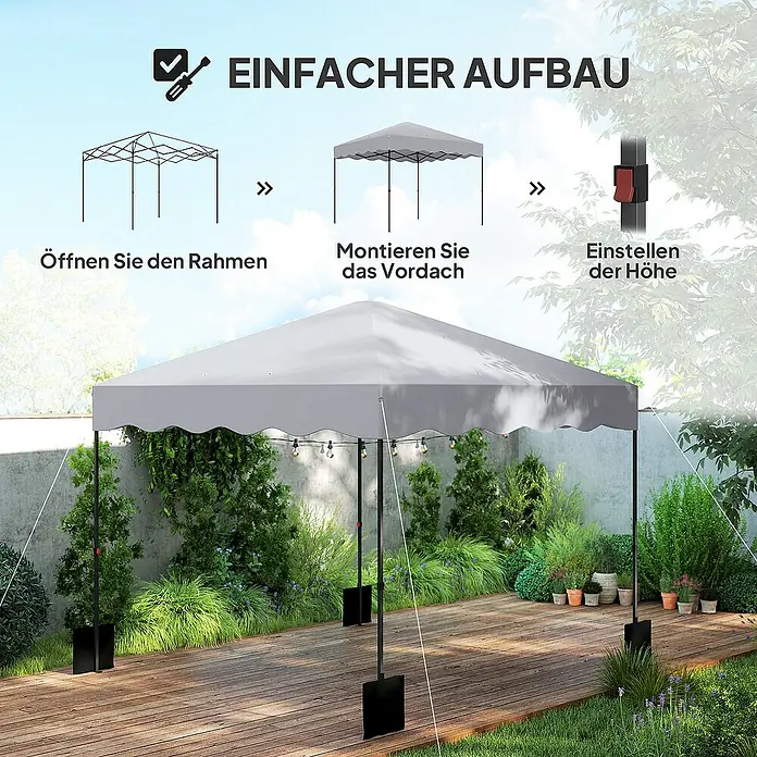 Outsunny Faltpavillon - 