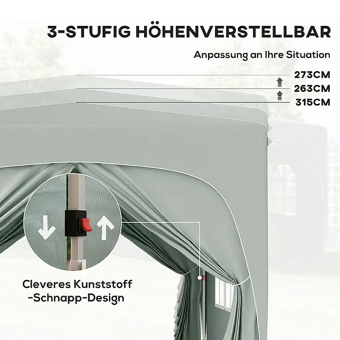 Outsunny Faltpavillon - 