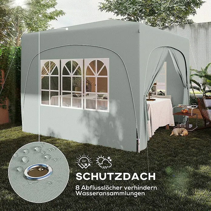 Outsunny Faltpavillon - 