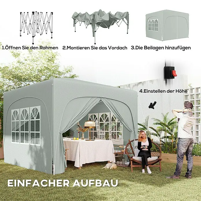 Outsunny Faltpavillon - 