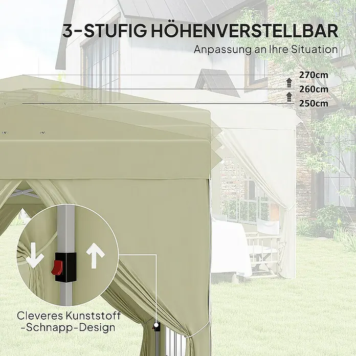 Outsunny Faltpavillon - 