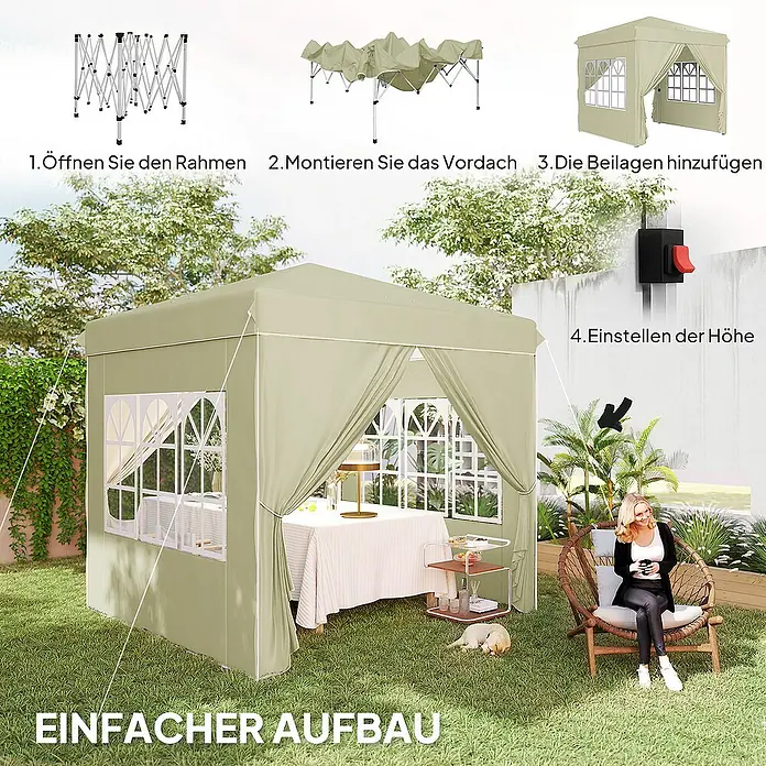 Outsunny Faltpavillon - 