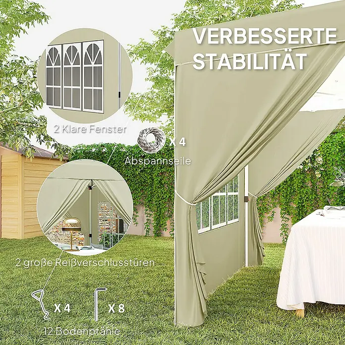 Outsunny Faltpavillon - 