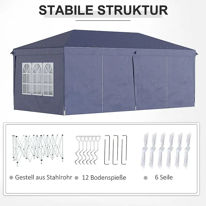 Outsunny Faltpavillon - 