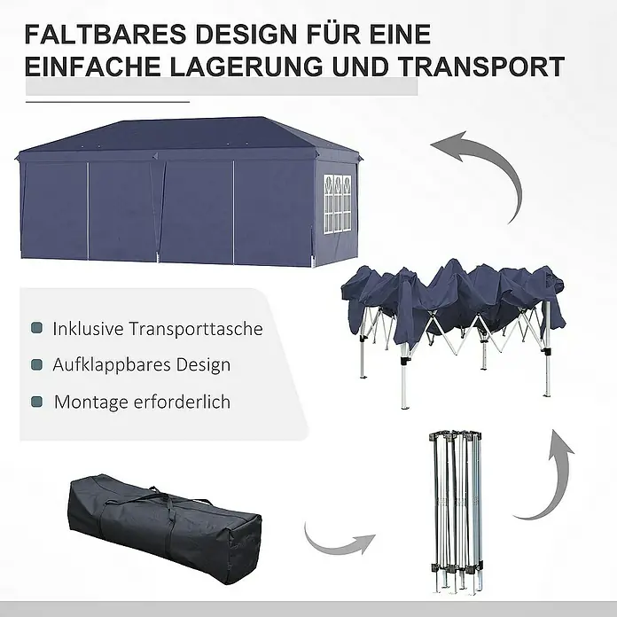 Outsunny Faltpavillon - 