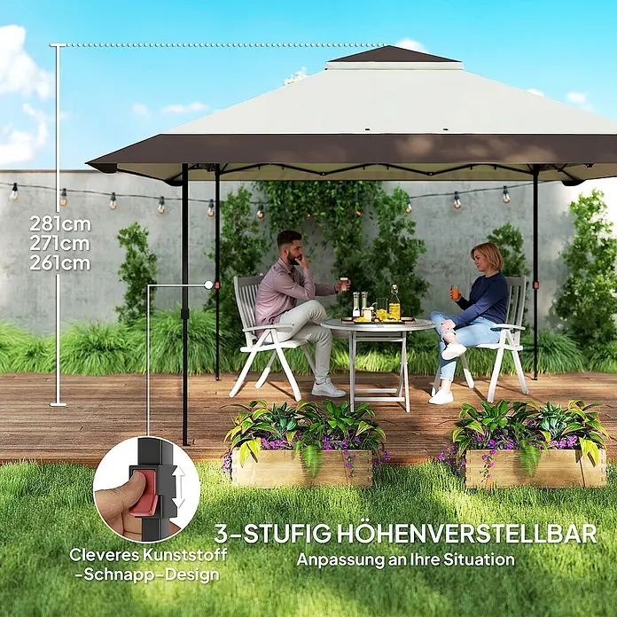 Outsunny Faltpavillon - 