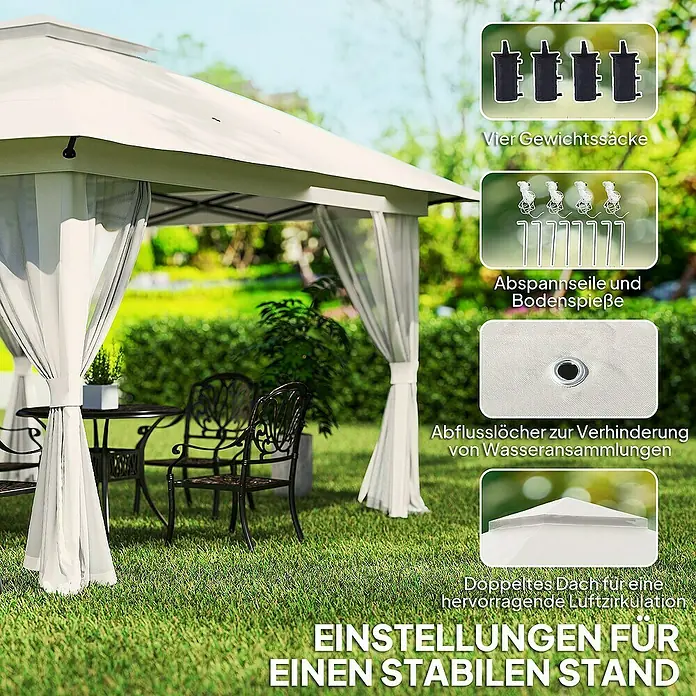 Outsunny Faltpavillon - 