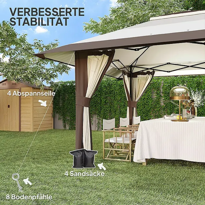Outsunny Faltpavillon - 