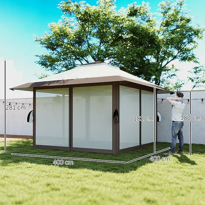 Outsunny Faltpavillon - 