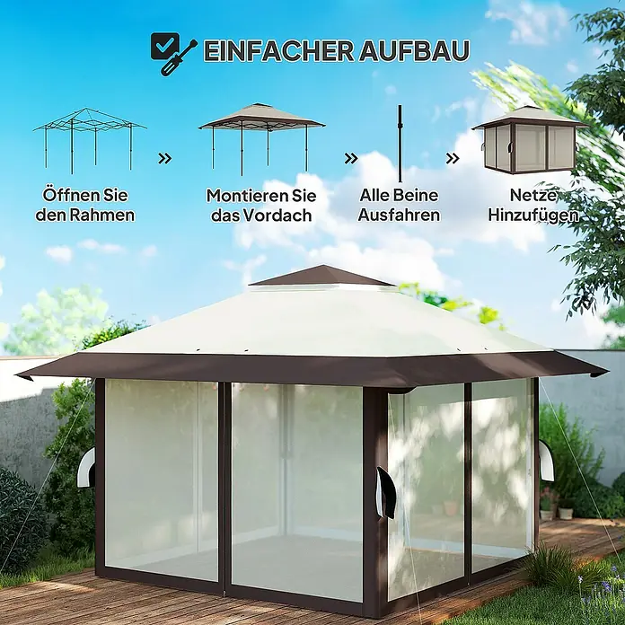 Outsunny Faltpavillon - 