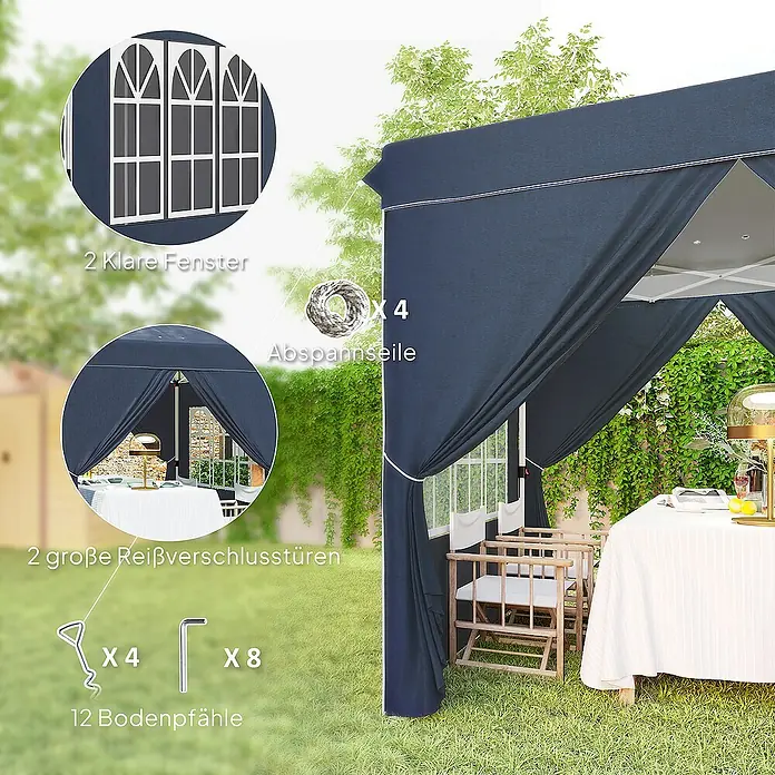 Outsunny Faltpavillon - 
