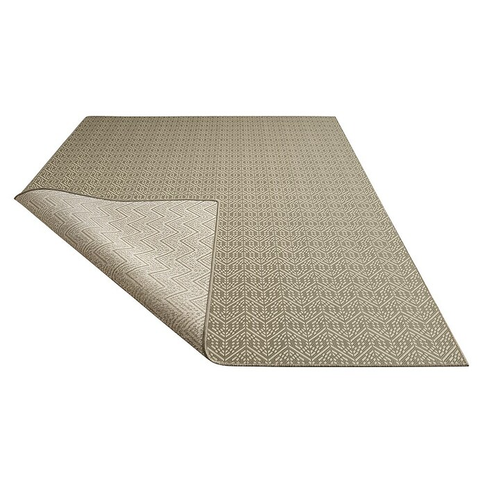 Outdoor-Teppich Wendeteppich Reno (Taupe, 160 x 120 cm, 100 % Polypropylen) | BAUHAUS