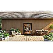 b!design Wandpaneel WPC Outdoor (Eiche, Holz, 300 cm x 17,5 cm x 2,1 mm) | BAUHAUS