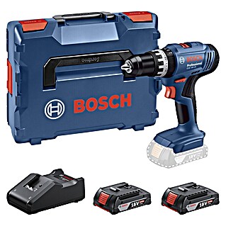 Bosch Professional Akku-Schlagbohrschrauber GSB 18V-25 (18 V, 2 Akkus, 2 Ah, 56 Nm, 5 -tlg.)