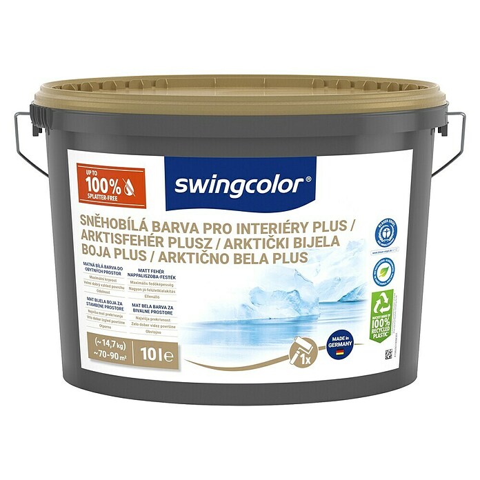 swingcolor Stenska barva  (Bela, Mat, 10 l, Primerno za alergike) | 5862 - IF Disp  weiss, pastoes und fest | HADC - Innenfarben | HAD - Farben | HA - Farben | H - Innendeko/Farben | BAUHAUS