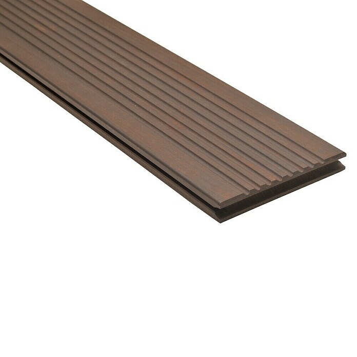 Terrassendiele Bamboo X-treme (L x B x S: 185 x 13,7 x 2 cm, Bambus, Dunkelbraun) | BAUHAUS