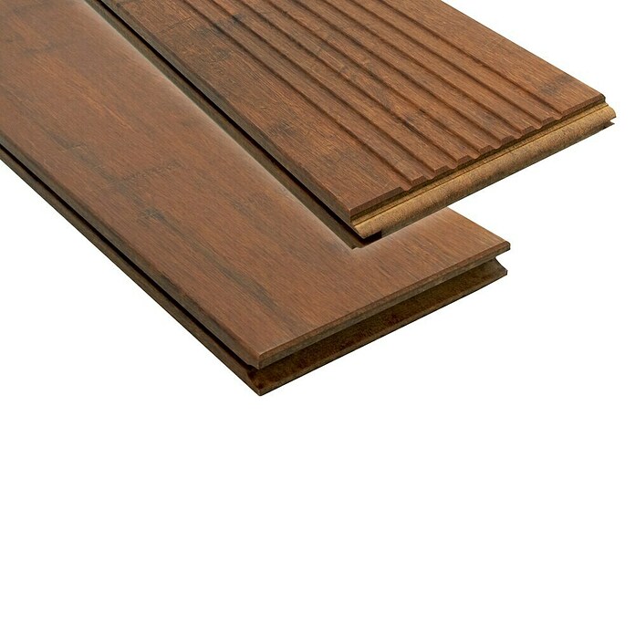 Terrassendiele Bamboo N-durance (L x B x S: 185 x 13,7 x 2 cm, Bambus, Karamell) | BAUHAUS
