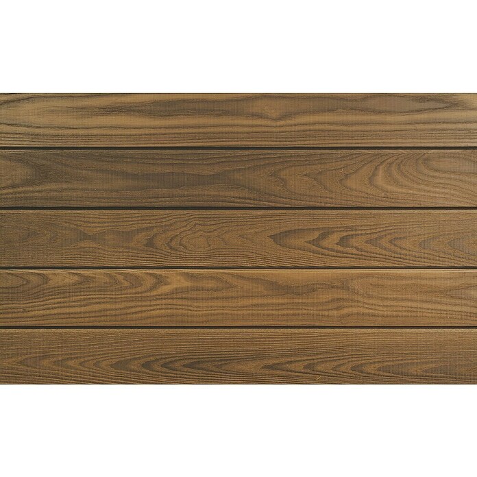 Terrassendiele Thermo Esche (L x B x S: 210 x 11,2 x 2,2 cm, Esche) | BAUHAUS