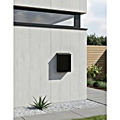 Allux Briefkasten 100 (L x B x H: 155 x 260 x 390 mm, Schwarz, Stahl) | BAUHAUS