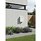 Allux Briefkasten 200 (L x B x H: 140 x 280 x 390 mm, Weiß, Stahl) | BAUHAUS