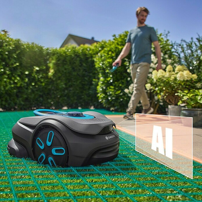 Gardena Robotmaaier Smart Sileno Sense 600 (600 m², Snijbreedte: 16 cm, Satellietnavigatie) | BAUHAUS