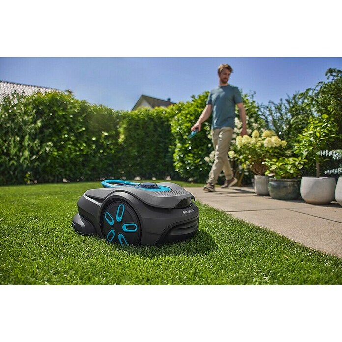 Gardena Robotmaaier Smart Sileno Sense 600 (600 m², Snijbreedte: 16 cm, Satellietnavigatie) | BAUHAUS