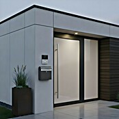 Allux Standbriefkasten KS200 (L x B x H: 170 x 400 x 445 mm, Anthrazit, Stahl, Namensschild) | BAUHAUS
