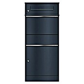 Metzler Paketbox Bispo (L x B x H: 37,3 x 50,2 x 112 cm, Anthrazit, Stahl, Paketfach) | BAUHAUS