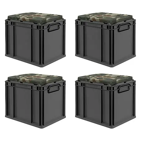 Proregal  Euroboxen-Set 4x NextGen Seat Box Camouflage