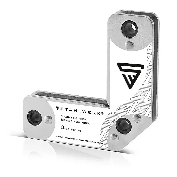 STAHLWERK Schweiß-Winkelmagnet 4er Set Magnet 11,3kg - 