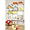 Phönix Wandregal-Set Staxx Garage (L x B x H: 62 x 65 x 223,6 cm, Traglast: 20 kg/Boden, Weiß/Silber)
