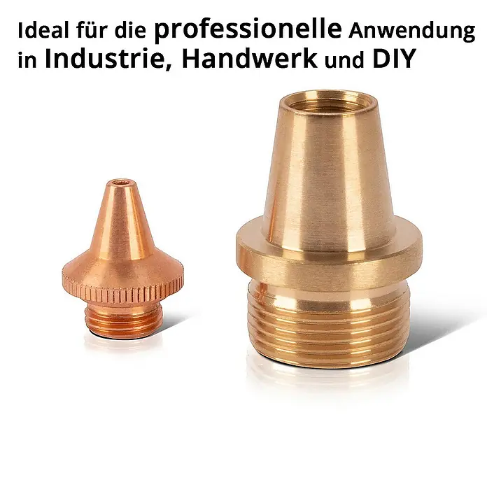 STAHLWERK Schweißzubehör-Set CUT Düse M8 x 1,5 mm für Laser-Schweißbrenner - 