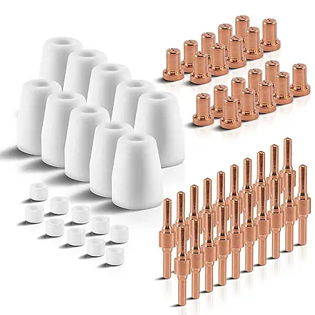 STAHLWERK  Schweißzubehör-Set Verschleißteile Set 60 Teile für Plasmaschneider PT-31