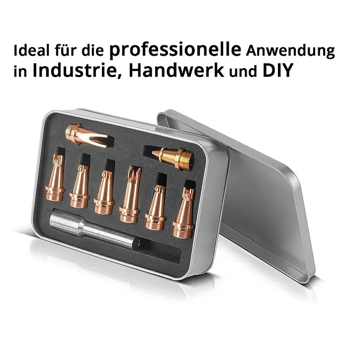 STAHLWERK Schweißzubehör-Set Laser-Düsen 9er Set - 
