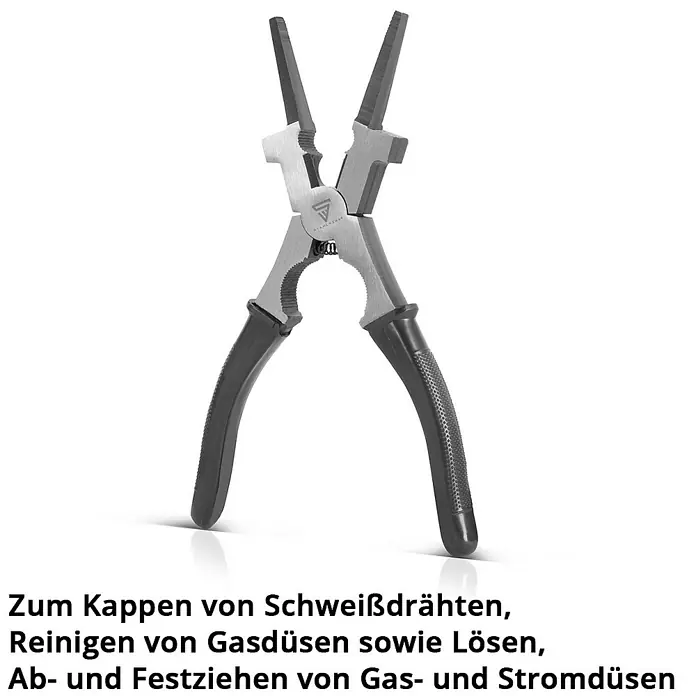 STAHLWERK Düsenzange MIG MAG Schweißzange 8" 203 mm - Länge: 10,5 cm