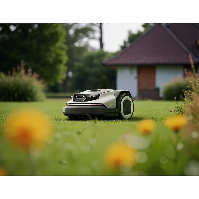 Roborock Mähroboter Q110 (1 000 m², Schnittbreite: 22 cm, Satellitengestützte Navigation, RTK) | BAUHAUS