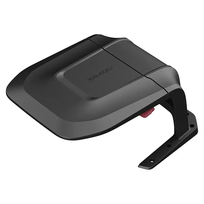 Roborock Mähroboter-Garage - L x B x H: 81,8 x 67,4 x 43,5 cm, Roborock Mähroboter der Q-Serie - Dunkelgraue Roborock Roboterstaubsauger-Basisstation.
