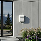 Allux Standbriefkasten 5000 (L x B x H: 160 x 320 x 460 mm, Weiß, Stahl) | BAUHAUS