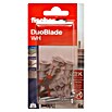 Fischer Duoblade Gipskartondübel-Set (12-tlg., Mit Schrauben/Haken, Nylon)