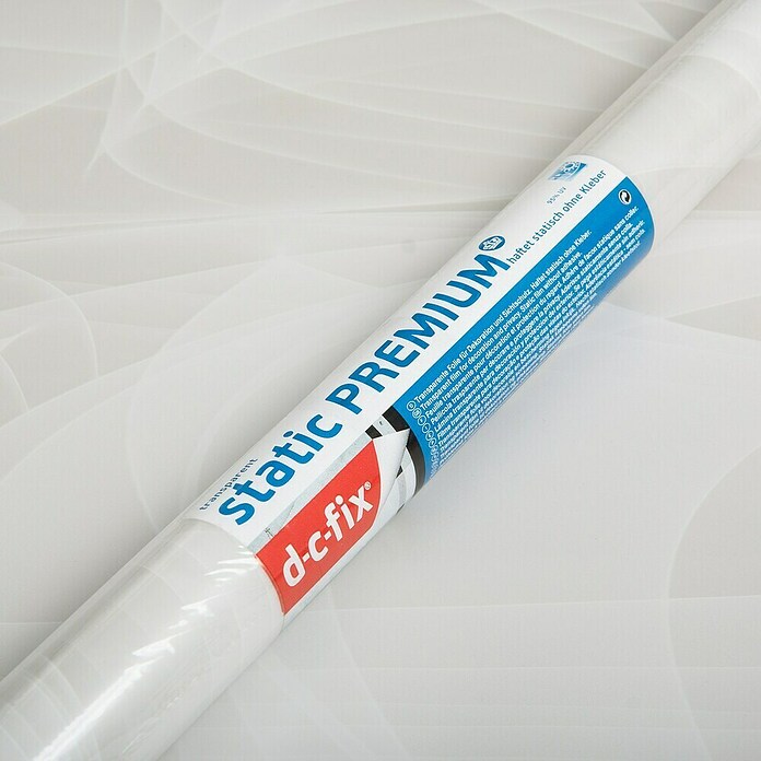 D-c-fix Static Premium Glasfolie Meterware Static Premium (Breite: 45 cm, Murano, Statisch haftend)