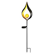 Globo LED-Solar-Dekoleuchte (L x B x H: 17,5 x 6 x 90 cm, Bronze)