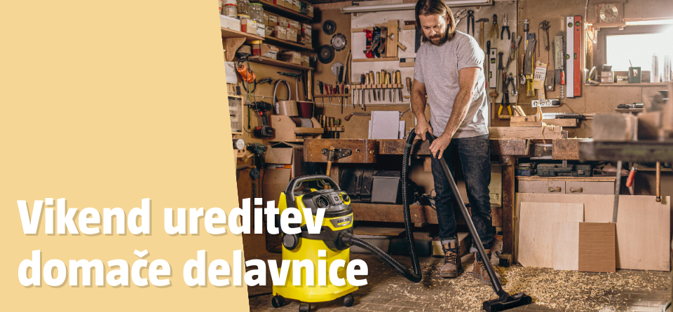 Vikend ureditev domače delavnice