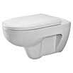 Geberit Renova Nr. 1 Spülrandloses Wand-WC-Set (Mit WC-Sitz, Tiefspüler, Weiß)