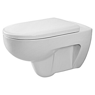 Geberit Renova Wand-WC-Set (Spülrandlos, WC Abgang: Waagerecht, Mit WC-Sitz)