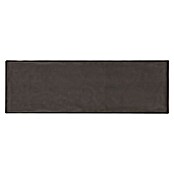 Wandfliese (9,8 x 29,8 cm, Schwarz, Glänzend)