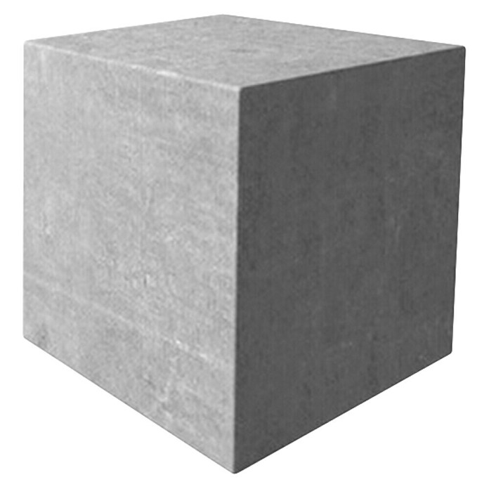 Seesteiner Beton S-Block Abdeckhalbstein (L x B x H: 80 x 80 x 80 cm, Beton, Grau) | BAUHAUS