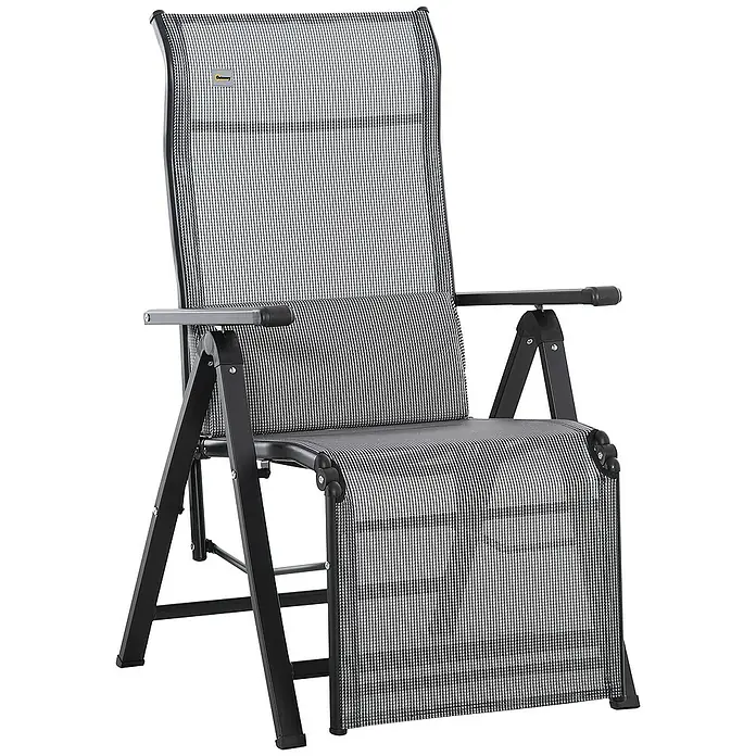Outsunny Garten-Positionssessel - Grau