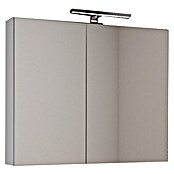 LED omarica z ogledalom Asya 80  (80 x 13 x 68 cm, Bela) | 3697 - Badmöbelprogramm Marke | DADC - Möbel | DAD - Badausstattung | DA - Badausstattung/Bäderwelt | D - Sanitär | BAUHAUS