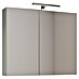 LED omarica z ogledalom Asya 80 